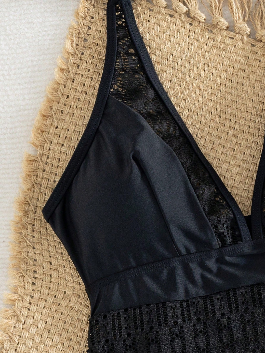 Costum de baie SHEIN, negru