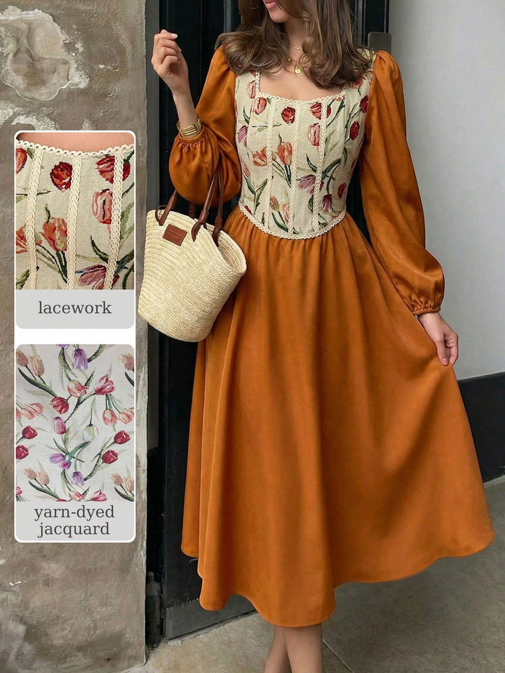 Rochie maxi SHEIN, galben