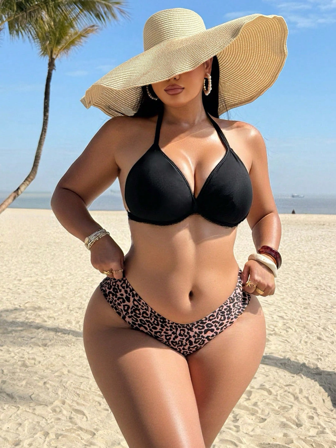 Slip SHEIN, negru