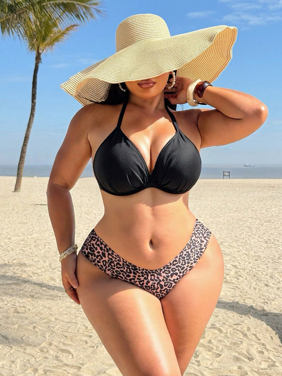 Slip SHEIN, negru