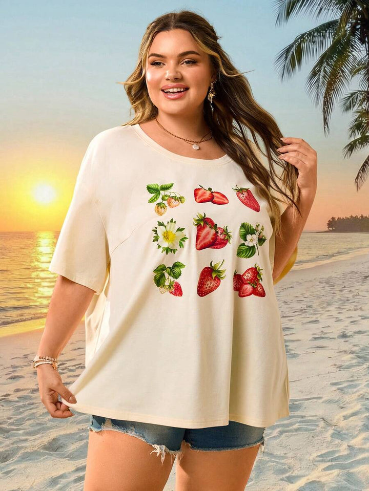 Tricou SHEIN, crem