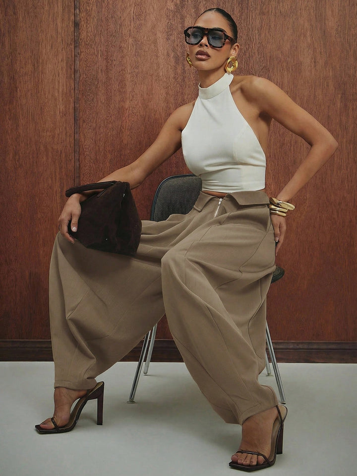 Pantaloni SHEIN, kaki