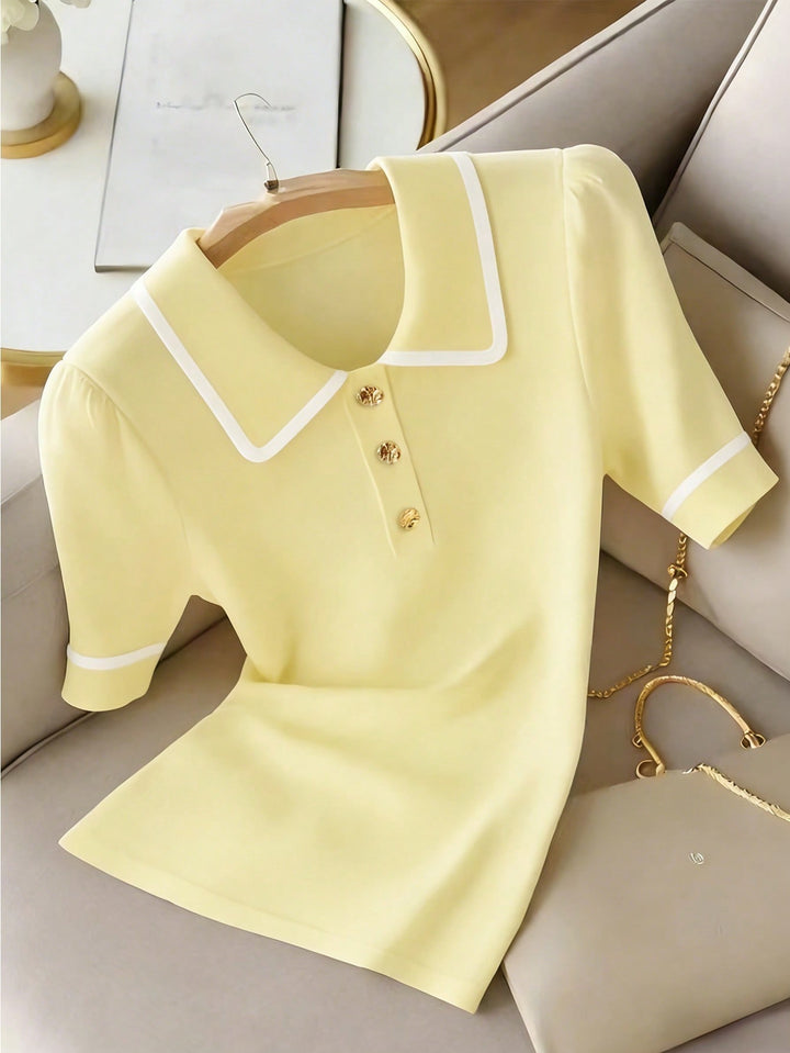 Tricou SHEIN, galben