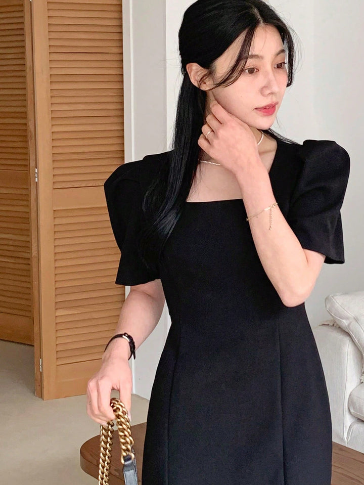Rochie midi SHEIN, negru