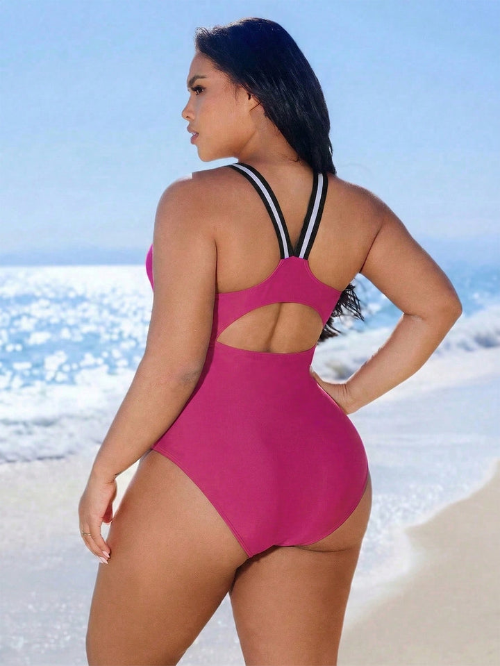 Costum de baie SHEIN, roz