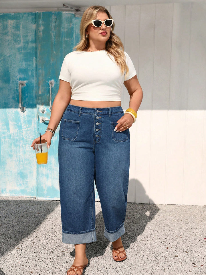 Jeans SHEIN, albastru