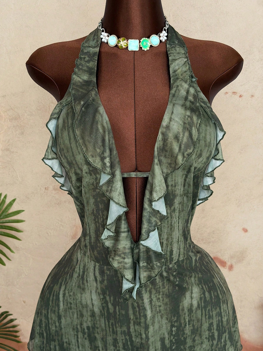 Rochie SHEIN, verde