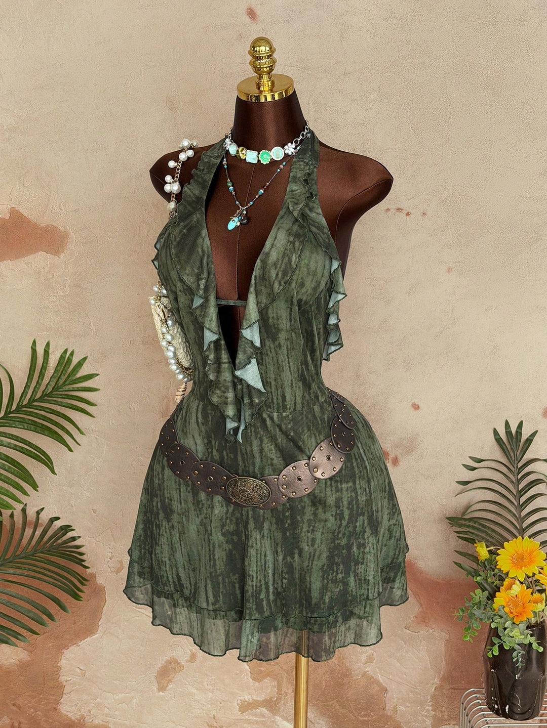 Rochie SHEIN, verde