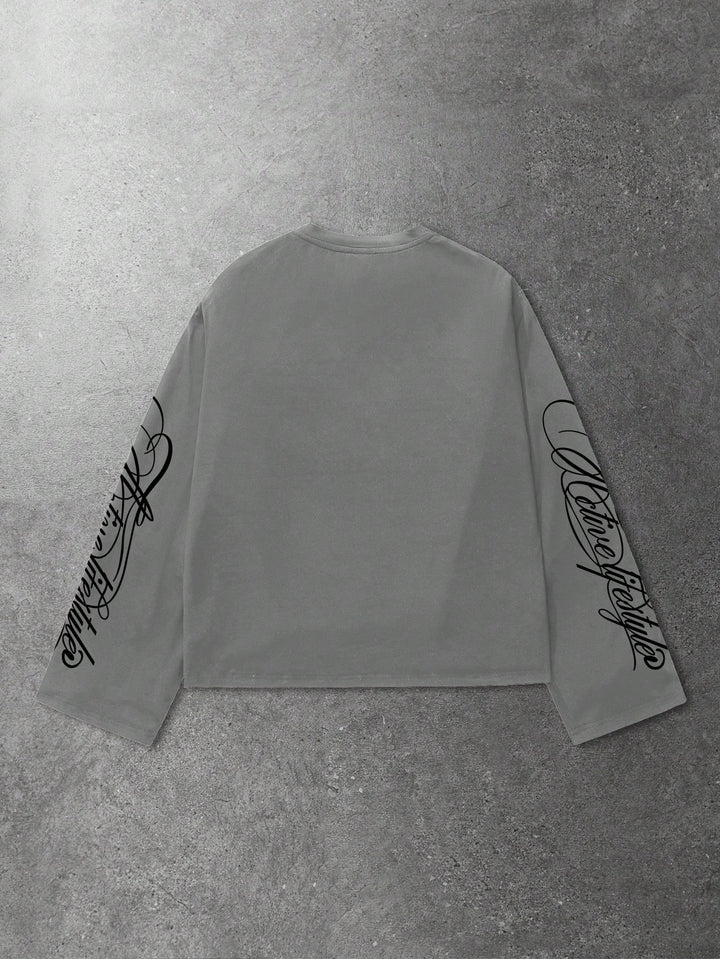 Tricou SHEIN, gri