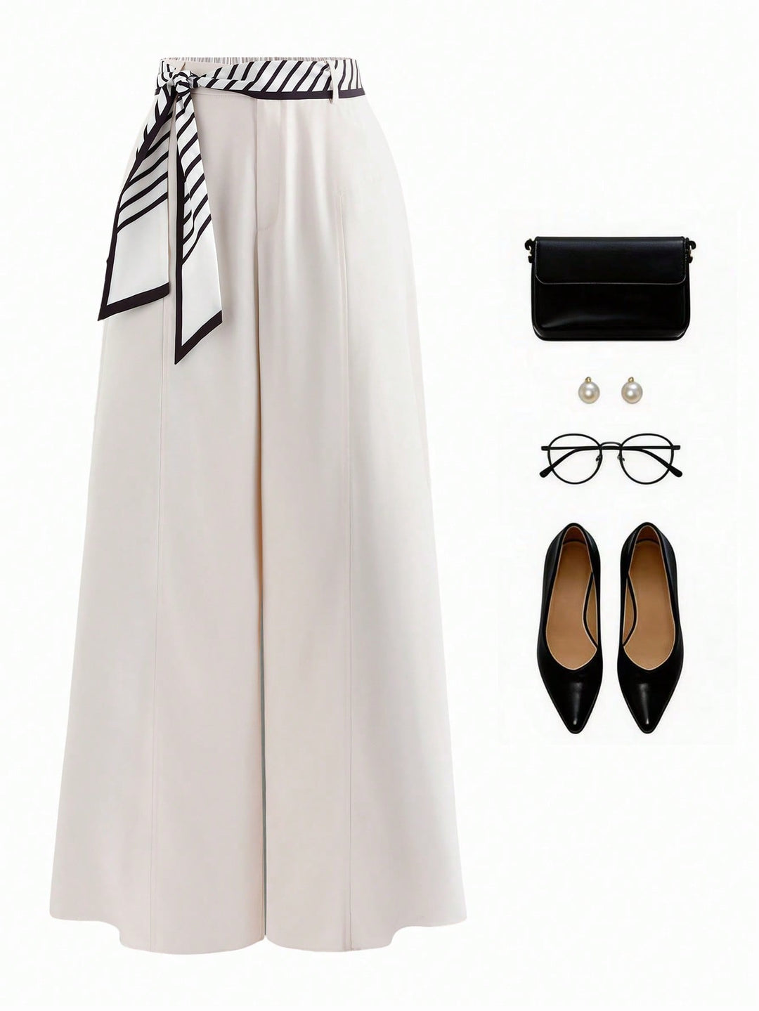 Pantaloni SHEIN, portocaliu