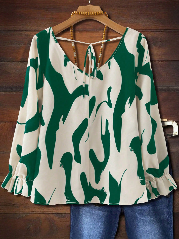 Bluză SHEIN, verde