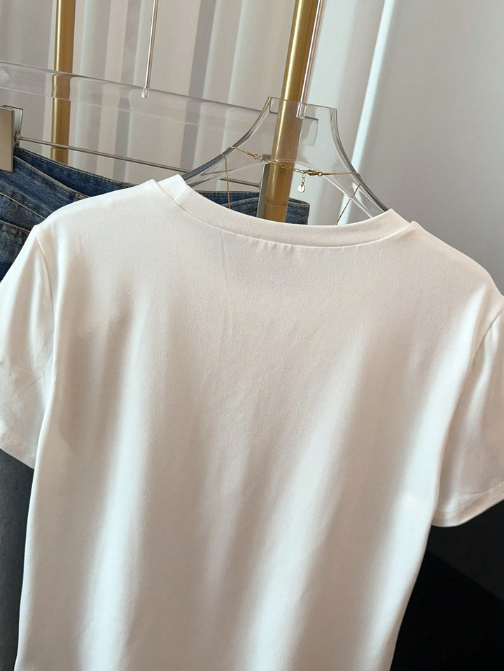 SHEIN póló, fehér