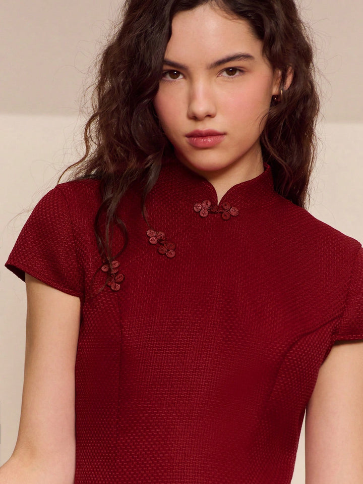 Rochie mini SHEIN, vișiniu