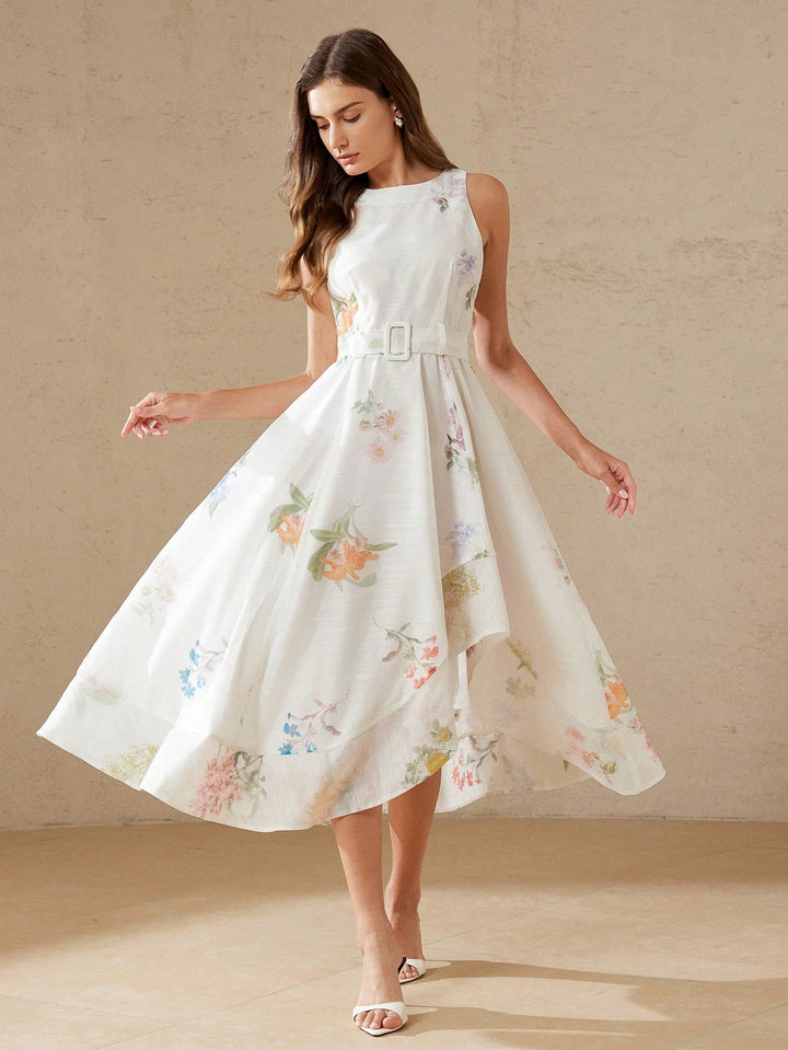 Rochie maxi SHEIN, mix culori