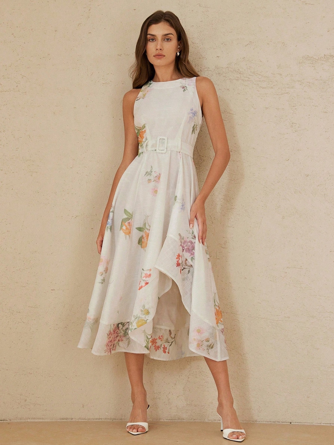 Rochie maxi SHEIN, mix culori