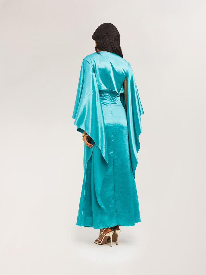 Rochie maxi SHEIN, albastru