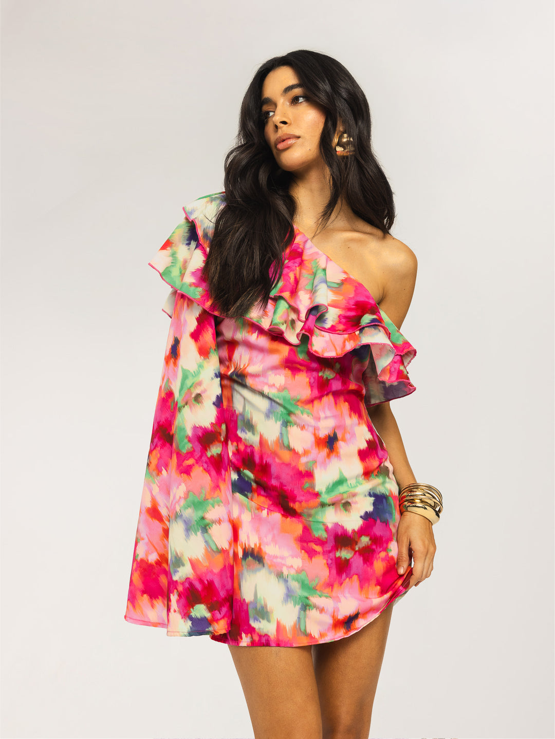 Rochie mini SHEIN, mix culori