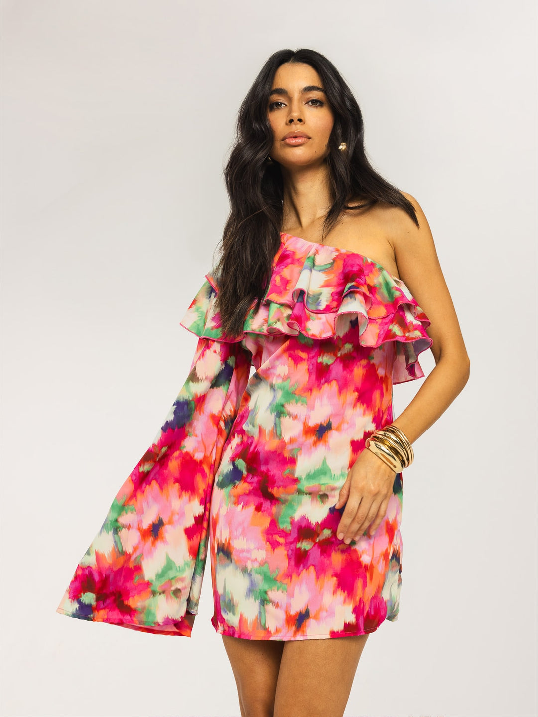 Rochie mini SHEIN, mix culori