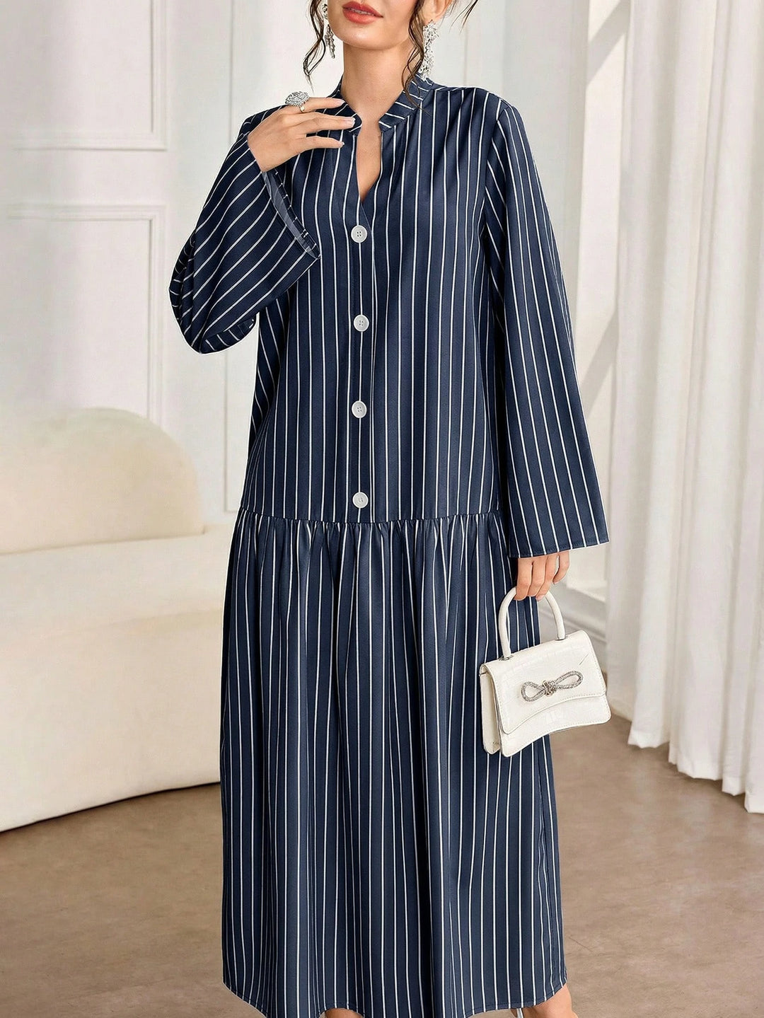 Rochie maxi SHEIN, mix culori