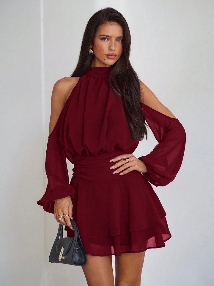 Rochie mini SHEIN, vișiniu