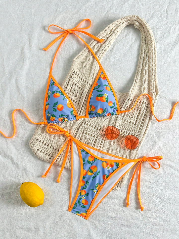 Set bikini SHEIN, mix culori