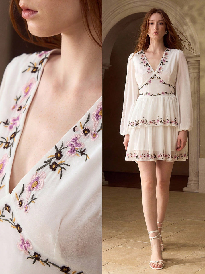 Rochie scurtă SHEIN, alb
