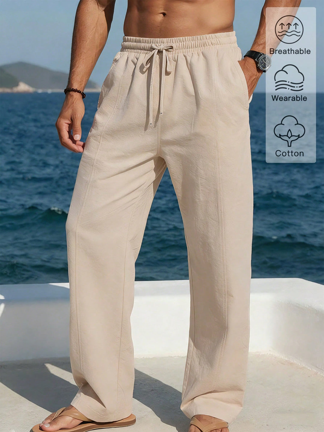 Pantalon SHEIN, bej