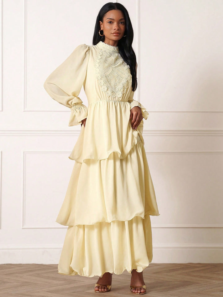 Rochie maxi SHEIN, portocaliu