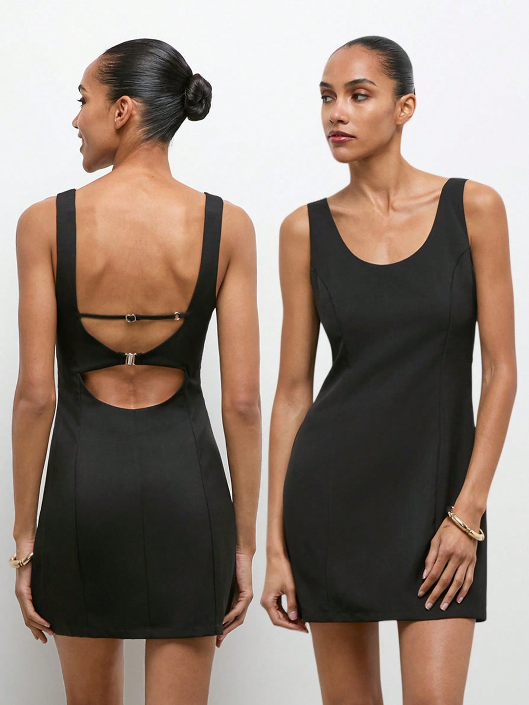 Rochie scurtă SHEIN, negru