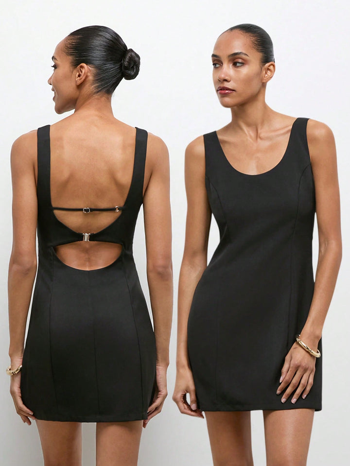 Rochie scurtă SHEIN, negru