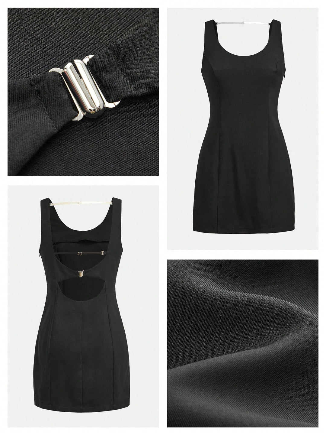 Rochie scurtă SHEIN, negru