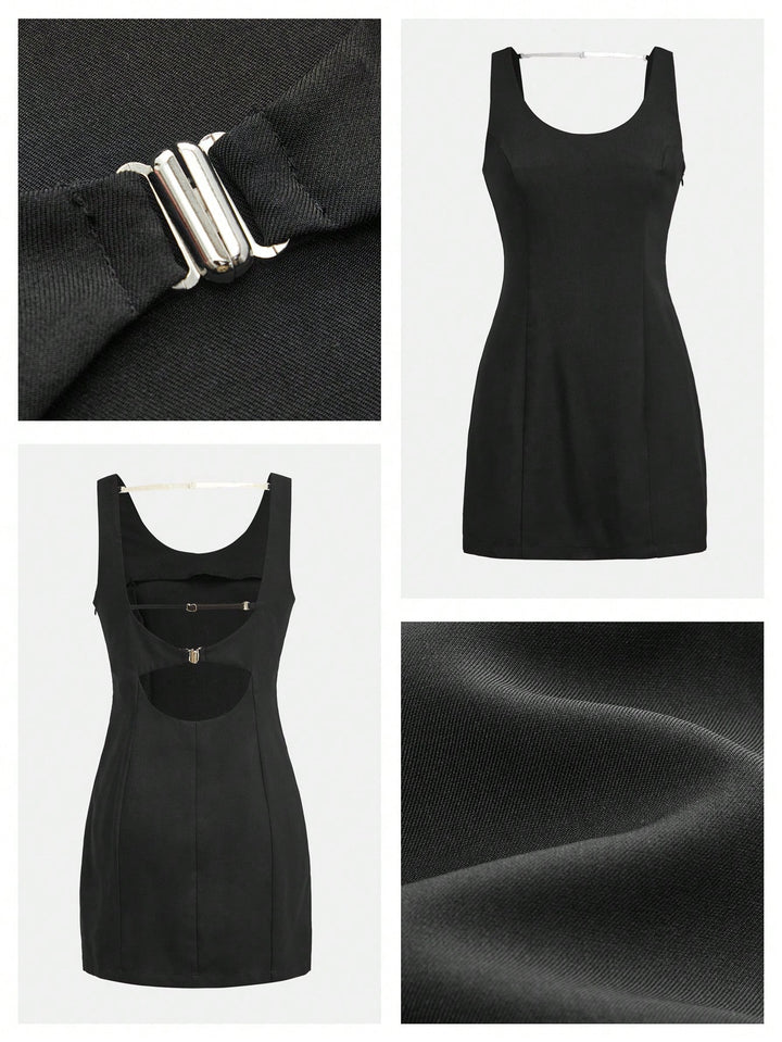 Rochie scurtă SHEIN, negru