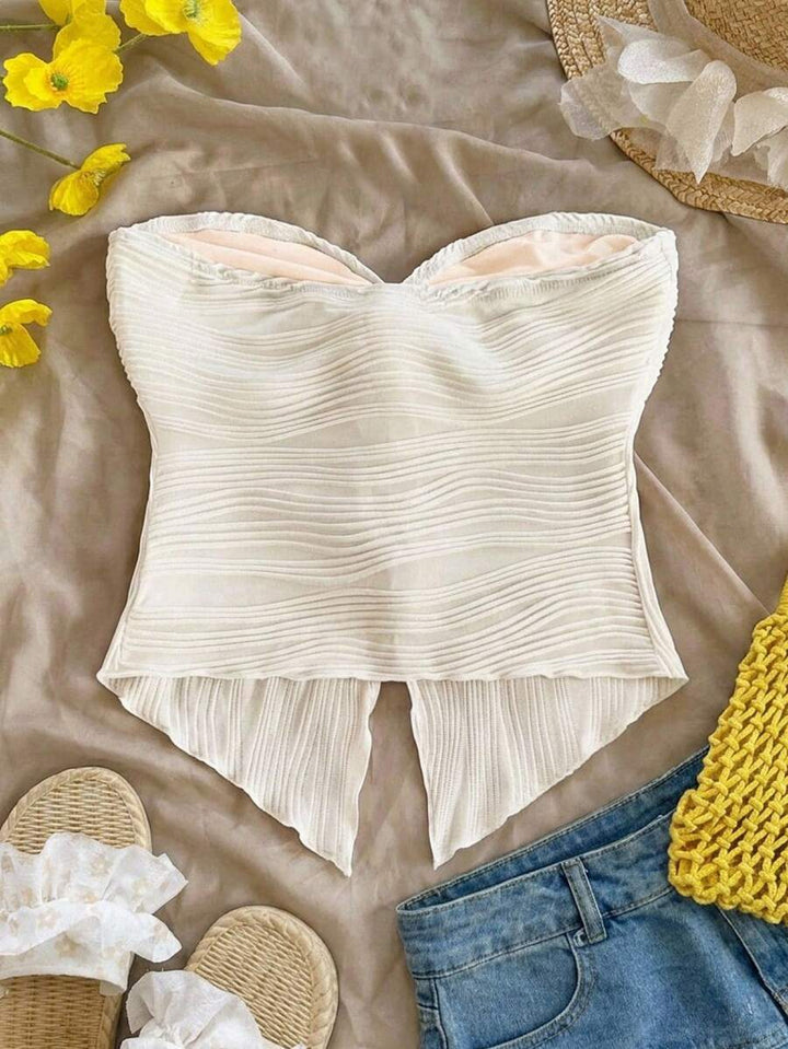 Top SHEIN, crem