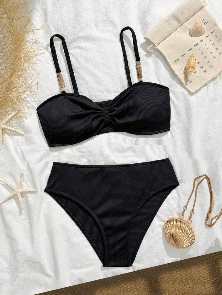 SHEIN bikini szett, fekete