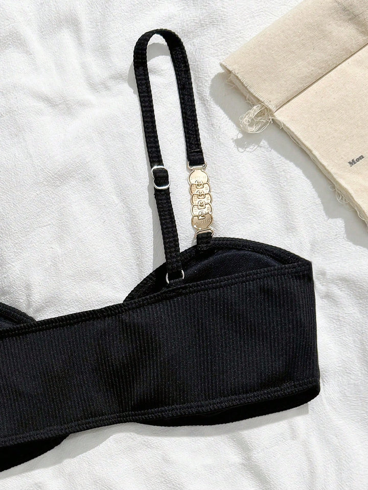 SHEIN bikini szett, fekete