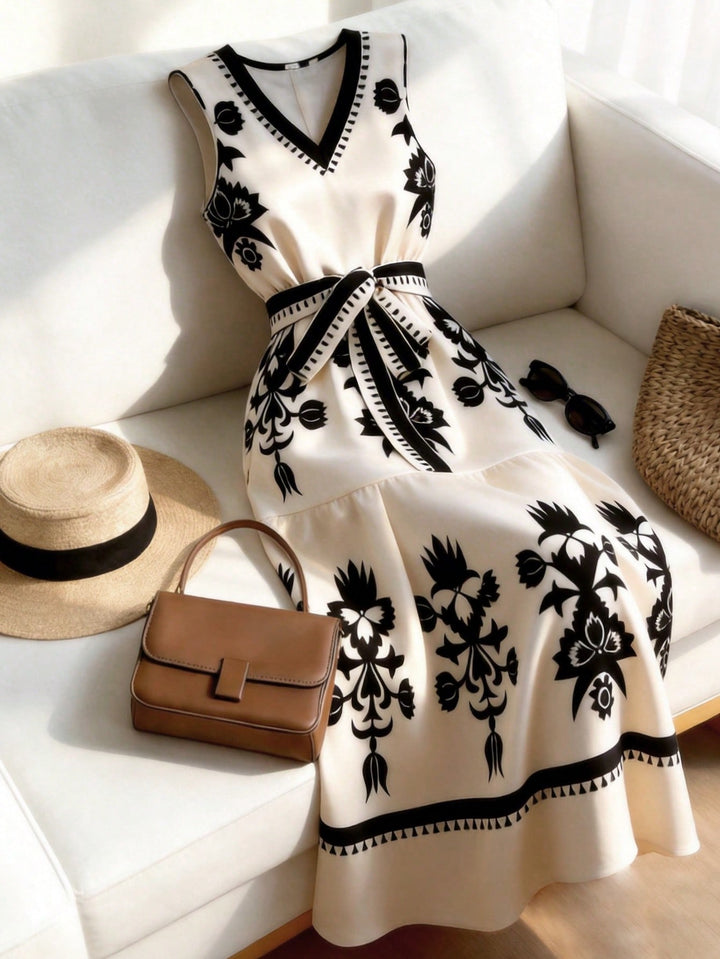 Rochie maxi SHEIN, mix culori