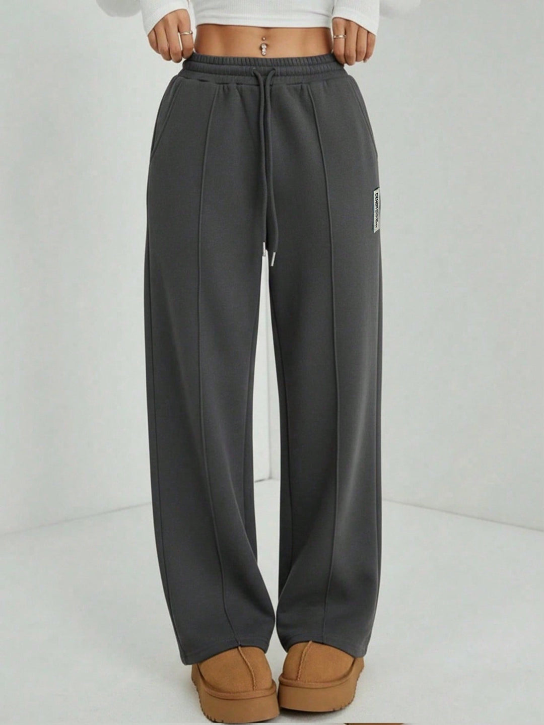 Pantaloni SHEIN, gri