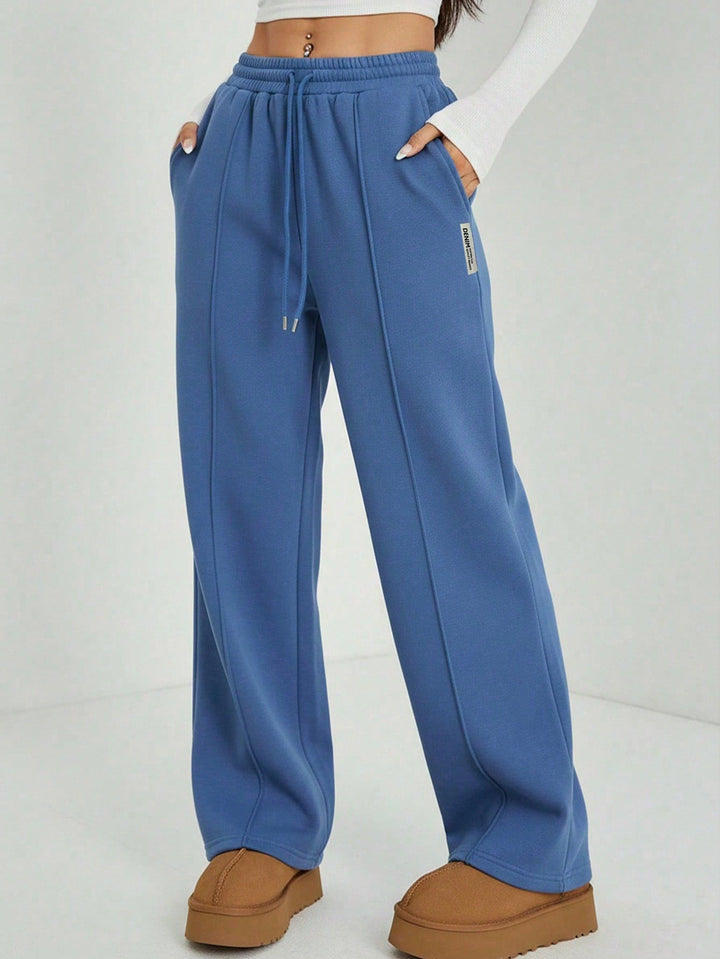 Pantaloni SHEIN, albastru
