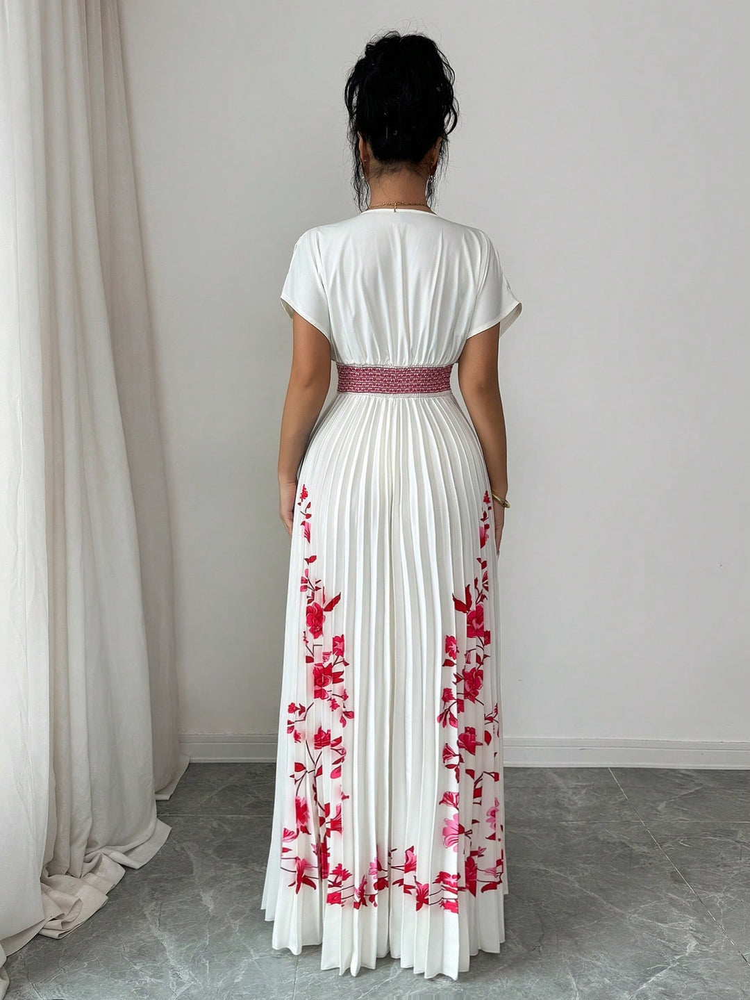 Rochie maxi SHEIN, mix culori