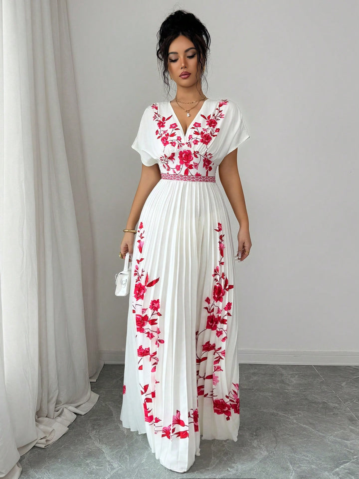 Rochie maxi SHEIN, mix culori