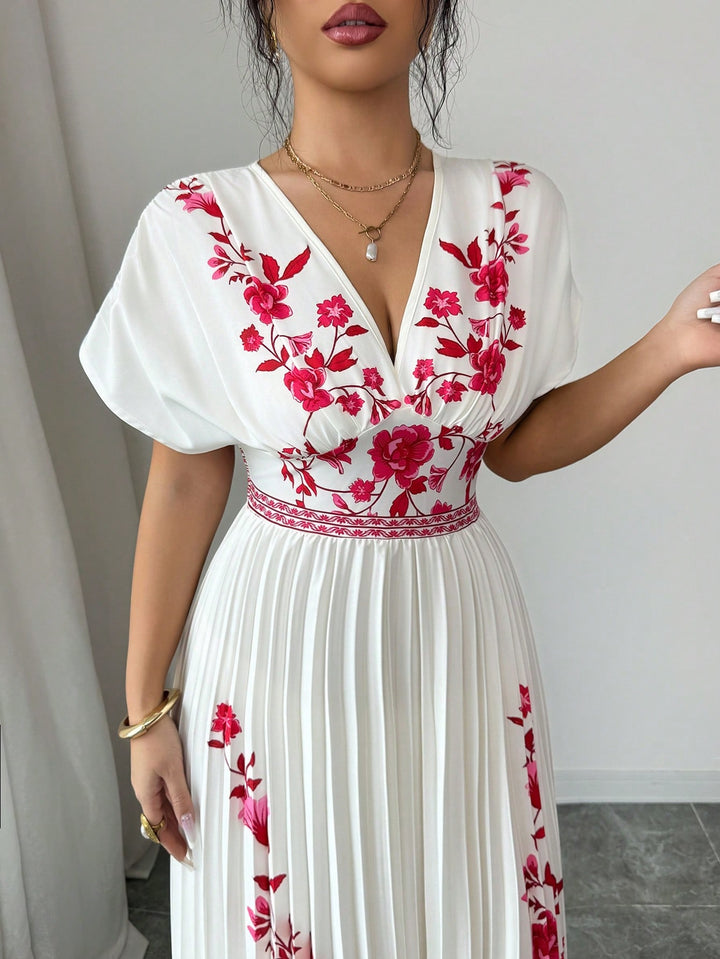 Rochie maxi SHEIN, mix culori