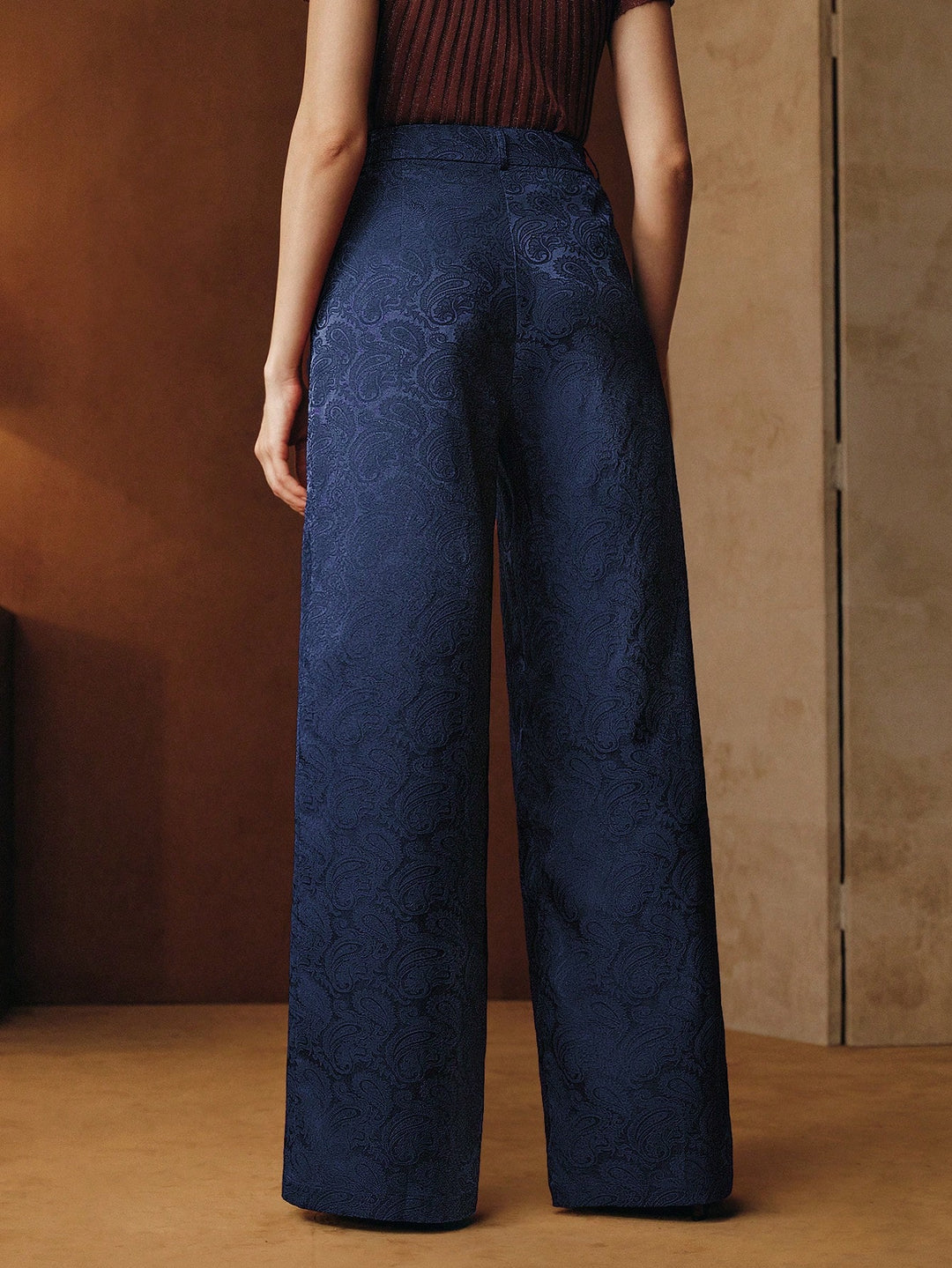 Pantalon SHEIN, albastru