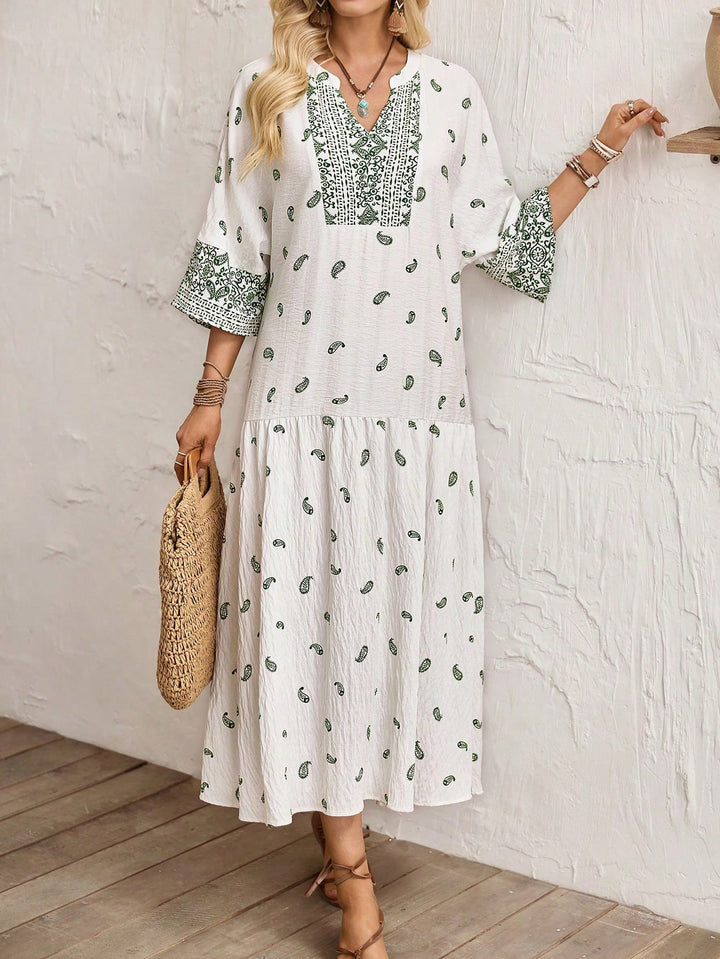 Rochie midi SHEIN, mix culori