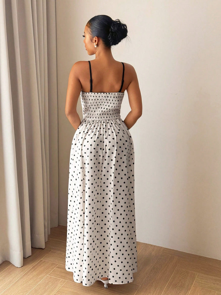Rochie maxi SHEIN, bej