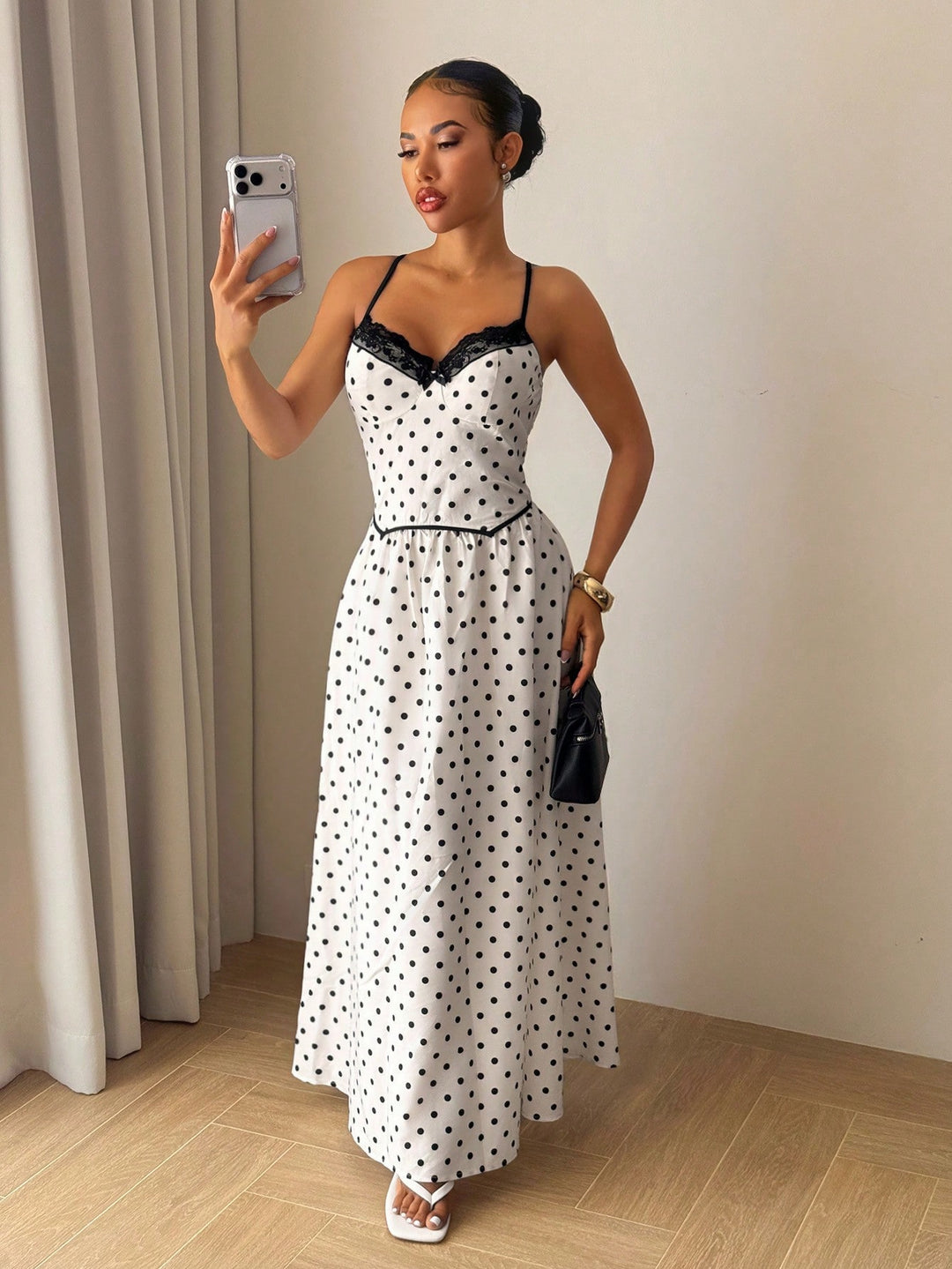 Rochie maxi SHEIN, bej