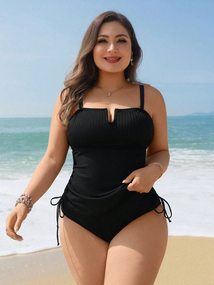 Costum de baie SHEIN, negru