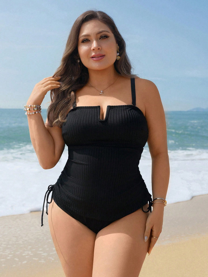 Costum de baie SHEIN, negru