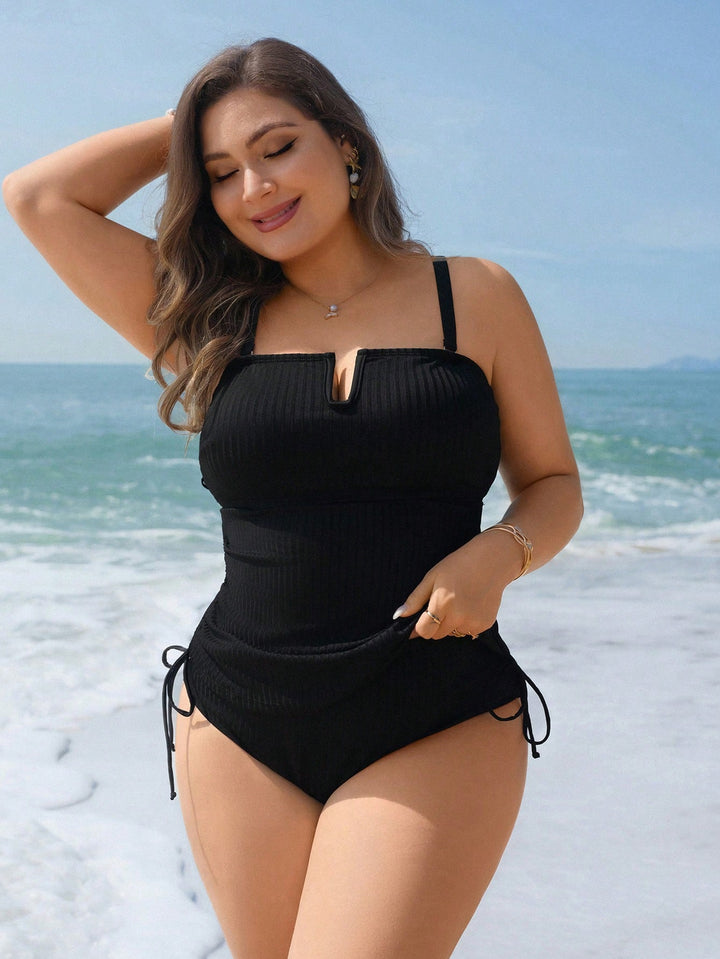 Costum de baie SHEIN, negru