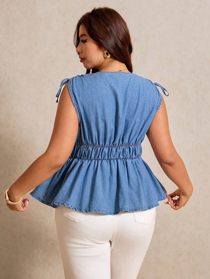 Top SHEIN, albastru