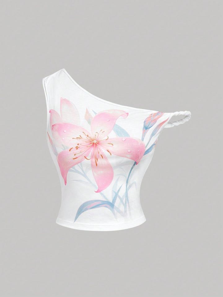 Top SHEIN, alb